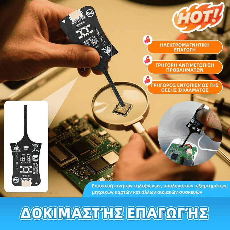 2 artículos por 27 euros-🛠️Probador de inductancia OSS. 📱Solución de problemas de inductores en placas base de teléfonos móviles. ⚡Instrumento de medición de inducción electromagnética.