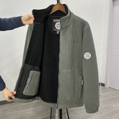 30%OFFChaqueta de Terciopelo Grueso de Lana para Hombre, Talla Grande, Cálida y Cómoda para Otoño e Invierno【40% de Descuento】
