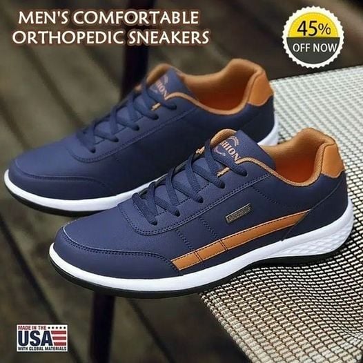 2025 nuevos zapatos ortopédicos de cuero cómodos para hombres