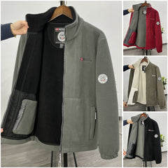 30%OFFChaqueta de Terciopelo Grueso de Lana para Hombre, Talla Grande, Cálida y Cómoda para Otoño e Invierno【40% de Descuento】