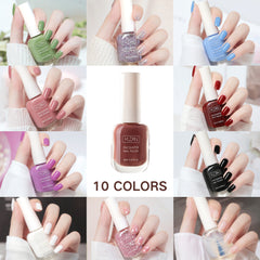 30%OFF🔥✨【Compra 2, llévate 3 gratis】💅🌈Esmalte de uñas removible, de secado rápido y sin horno