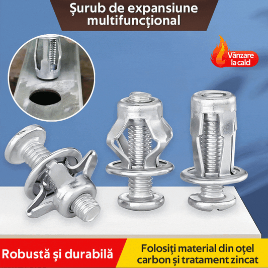 50%OFF【100 piezas】Tuerca de tapa de tornillo de expansión M4M5M6 Tuerca de remache